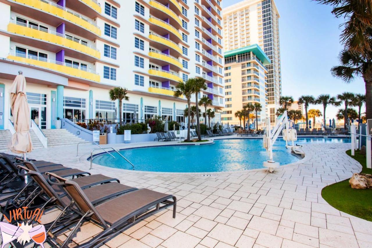 Vacation In Comfort And Luxury - 3 Bedroom Direct Oceanfront - Wyndham Ocean Walk Resort 2425 Daytona Beach Exteriör bild