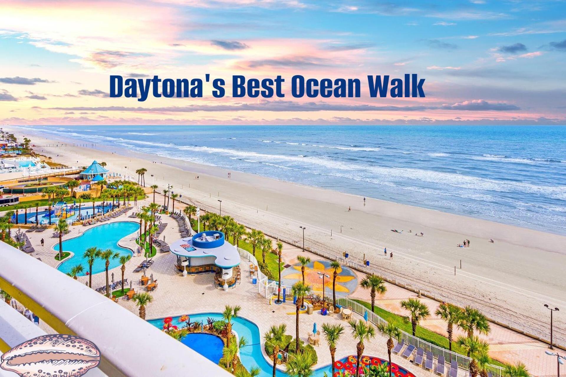 Vacation In Comfort And Luxury - 3 Bedroom Direct Oceanfront - Wyndham Ocean Walk Resort 2425 Daytona Beach Exteriör bild