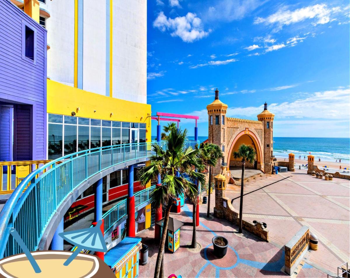 Vacation In Comfort And Luxury - 3 Bedroom Direct Oceanfront - Wyndham Ocean Walk Resort 2425 Daytona Beach Exteriör bild