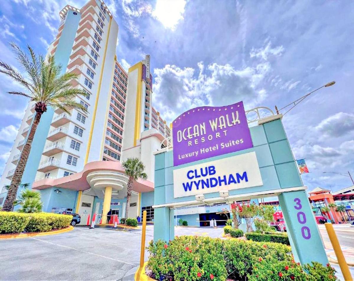 Vacation In Comfort And Luxury - 3 Bedroom Direct Oceanfront - Wyndham Ocean Walk Resort 2425 Daytona Beach Exteriör bild